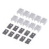 10pcs TO-220 Silver Aluminum Cooling Heatsink Silicone Pad washer Heat Sink Transistor - eElectronicParts