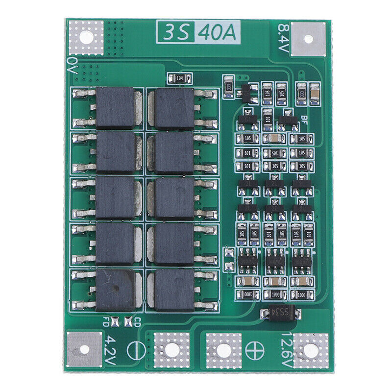 BMS 3S 4S 40A 60A Balance 18650 Battery Pack 12.6V 16.8V Li-Ion – AMSAN BMS 3S 4S 40A 60A Balance 18650 Battery Pack 12.6V 16.8V Li-Ion – AMSAN