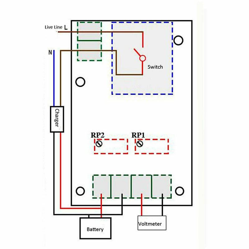 12 V Batterielasteuerplatine XH-M601 für Computer 12 V Batterielasteuerplatine XH-M601 für Computer