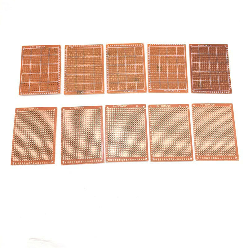 Eagles 10PCS 5x7 cm Double Sided PCB Board, Tinned Prototype DIY Eagles 10PCS 5x7 cm Double Sided PCB Board, Tinned Prototype DIY