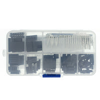 310pcs Set Dupont Wire Jumper Pin Header Connector Housing Kit Male Female Pin Connector Terminal Pitch With Box