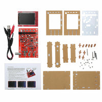 DSO138 2.4" TFT Soldered Fully Welded Pocket-size Digital Oscilloscope Kit Acrylic DIY Case