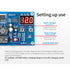 XH-M603 12-24V Battery Charging Control Module Protection LED Voltmeter Board
