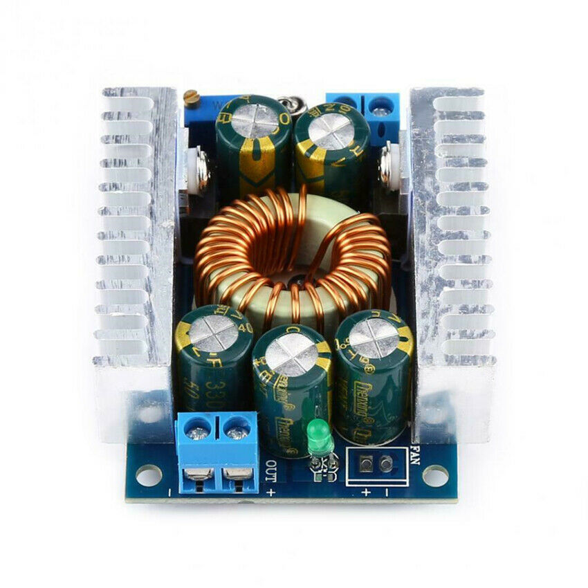 100W DC-DC High Power Low Ripple 12A Adjustable Step-Down Buck Supply Converter - eElectronicParts