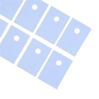 100PCS TO-3P TO-247 Transistor Silicone Insulator Pads Thermal Insulation Pad