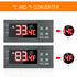STC-3000 AC 110V-220V Digital Temperature Controller LED Thermostat w/ Probe Sensor