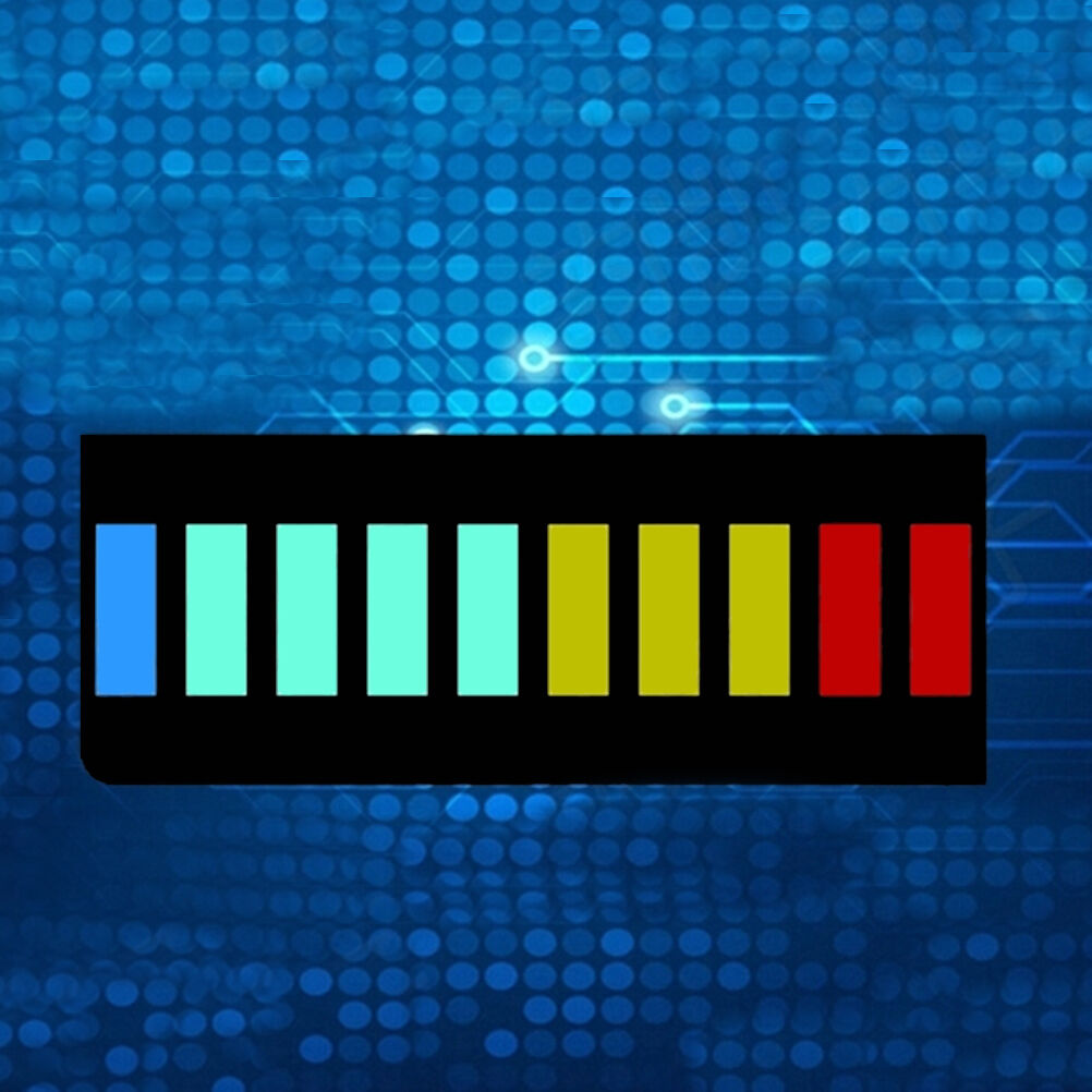 Kit Display A Barre LED 10 Segmenti | 8 Pezzi Con Driver LM3914N-1 - Foto 8