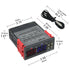 STC-3008 110V Dual LED Digital Thermostat Temperature Controller + 2 NTC Probe - eElectronicParts