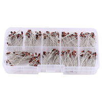 200pcs Zener Diode Assortment Kit + Box 3.3V 3.6V 3.9V 4.3V 4.7V 5.1V 5.6V 6.2V 6.8V 7.5V