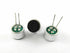 10pcs Electret Condenser Microphone Cylindrical High Sensitivity 30-44dB 9x7mm 2 pins