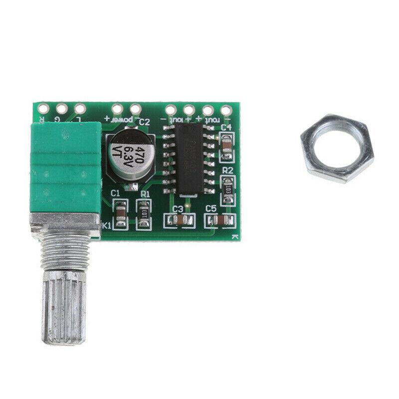 PAM8403 3W Stereo Audio Power Amplifier Board Module with Volume Control Pot - eElectronicParts