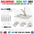 Soldering Iron Electric Gun Adjustable Temperature 60W Welding Set Tool Kit 110V