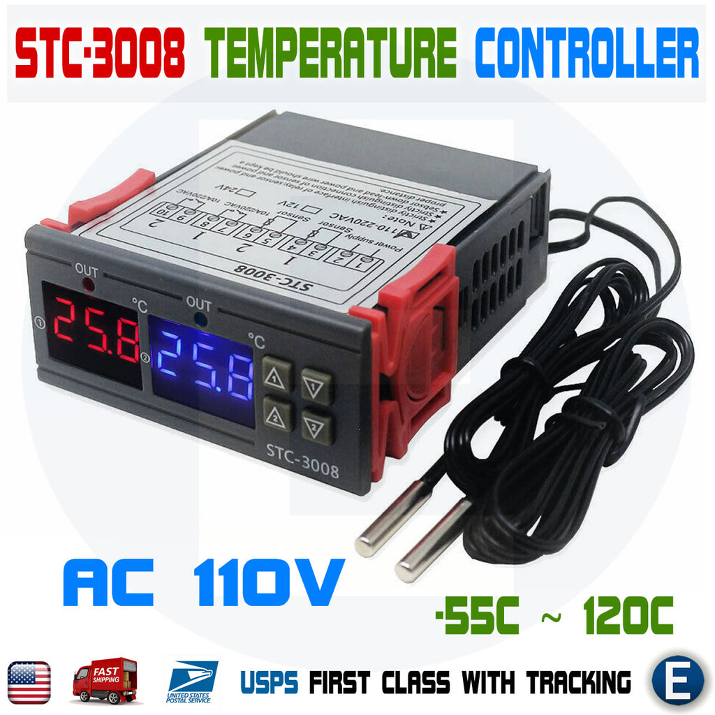 Termostato Stc 3008 Dual Display | Cuotas sin interés Termostato Stc 3008 Dual Display | Cuotas sin interés