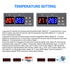 STC-3008 110V Dual LED Digital Thermostat Temperature Controller + 2 NTC Probe - eElectronicParts