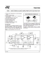 TDA7294 TDA 7294 IC Audio Amplifier Chip Original ST HiFi 100W 40V - eElectronicParts