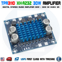 TPA3110 XH-A232 30W Digital Audio Stereo Amplifier Module Board Dual Channel - eElectronicParts