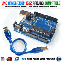 UNO R3 ATmega328P ATmega16U2 Board for Arduino Compatible + USB Cable R3 Rev 3