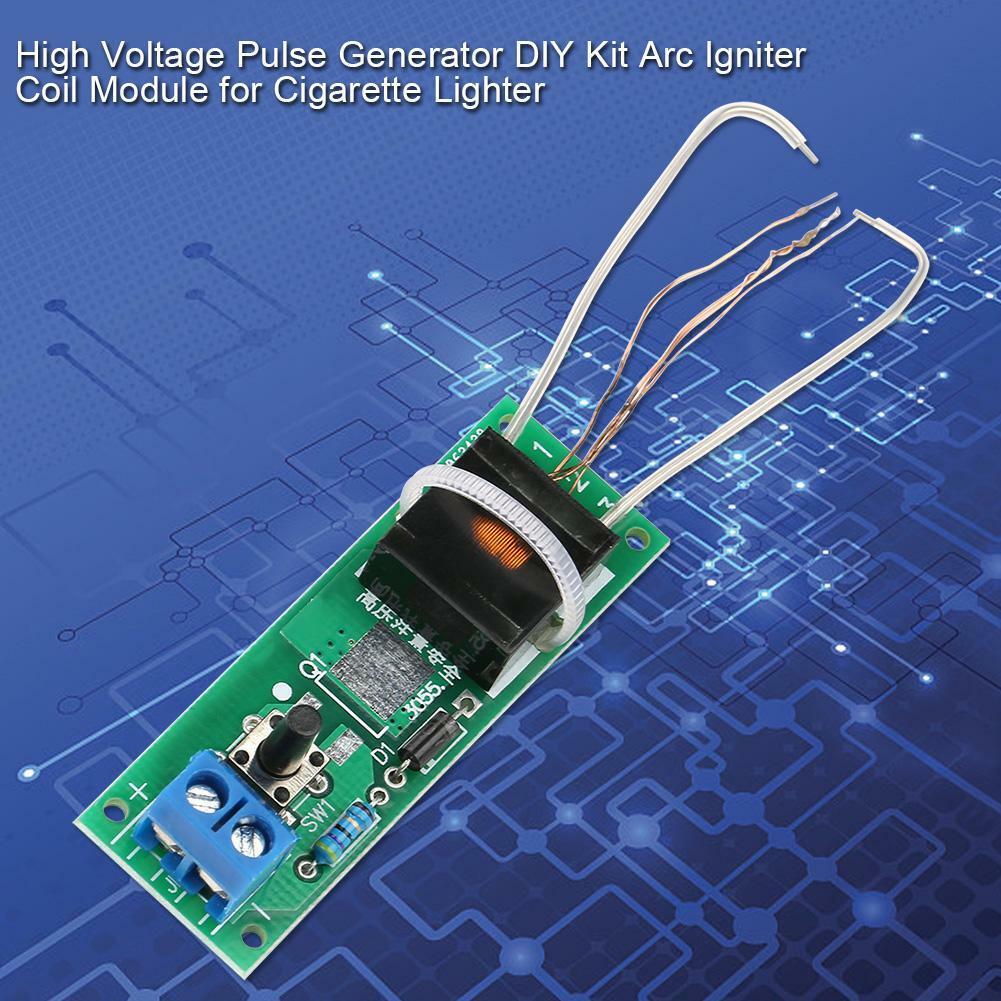 DC 3-5V DIY Kit High Voltage Generator Arc Igniter Lighter Unassembled Kit - eElectronicParts