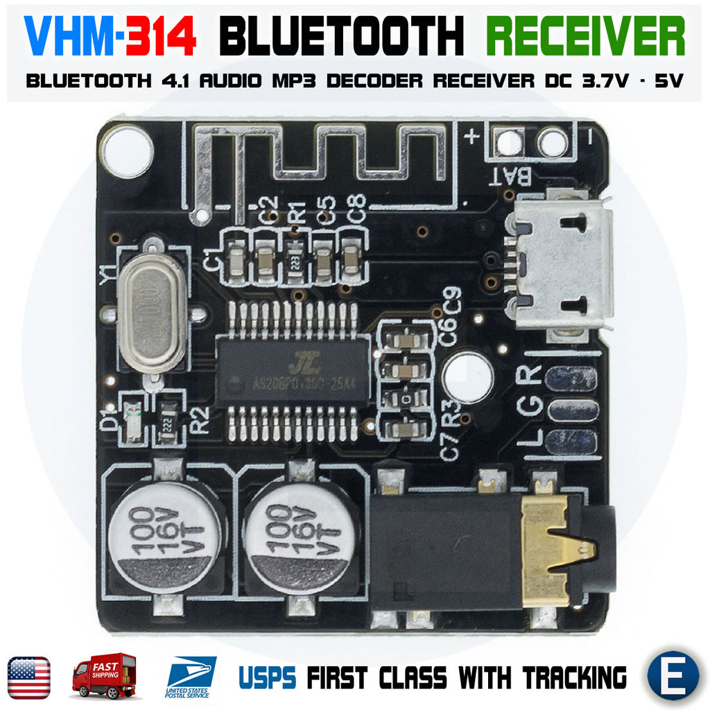 VHM-314 Bluetooth 4.1 Audio Receiver Decoder Board Lossless Decoder DIY Module