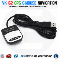 VK-162 GPS Receiver Navigation Module Notebook USB Interface G-Mouse Antenna