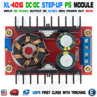 XL4016 DC-DC 10-32V To 12-35V 150W Step-Up Power Supply Boost Converter Module