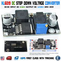 5pcs XL6019 Boost Buck Module DC-DC adjustable step up down Voltage Converter XL6009 Upgrade