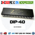 Z84C0020PEC 84C0020 DIP-40 NMOS/CMOS Z80 CPU ZILOG Microprocessor IC Refurbished